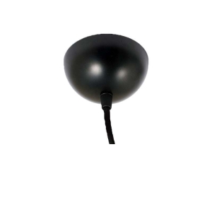 Round rosetta wall or ceiling rose with single central output