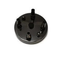 Rosette Wall Multi Ceiling Rose With 4 Output Black Rosette Wall Multi Ceiling Rose With 4 Output Black