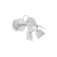 Ideal Lux Ciak AP1 Applique Wall or Ceiling Lamp white Ideal Lux Ciak AP1 Applique Wall or Ceiling Lamp white