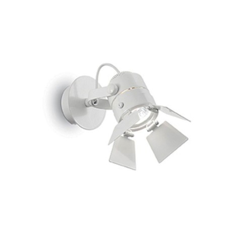 Ideal Lux Ciak AP1 Applique Lampada da Parete o Soffitto bianco