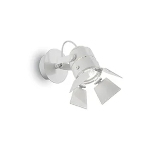 Ideal Lux Ciak AP1 Applique Wall or Ceiling Lamp white