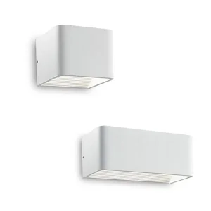 Ideal Lux Click AP Lampada LED da Parete bianca Biemissione