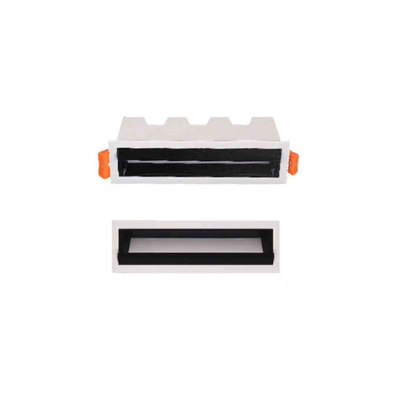 Faretto da Incasso Blade Wall Washer Rettangolare a LED Faretto da Incasso Blade Wall Washer Rettangolare a LED