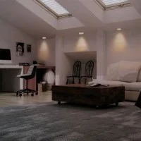 Wall Washer Blade Recessed Rectangular Spotlight Anti-glare LED