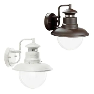Sovil Calipso Lanterna E27 Applique Verso Il Basso Da Parete In