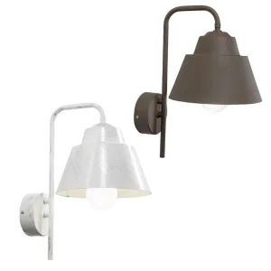Sovil Alma Lantern E27 Wall Lamp Bottom Metal Wall For Outdoors