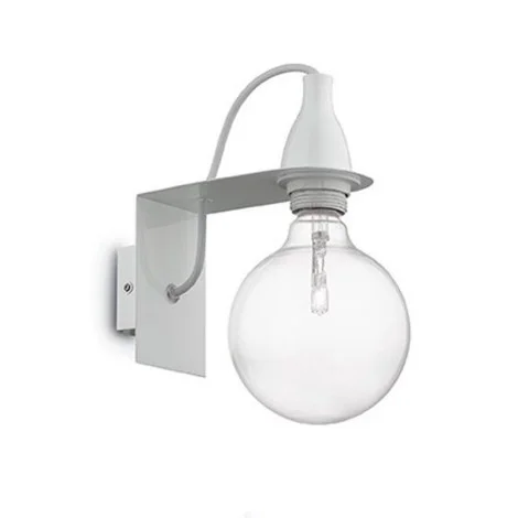 Ideal Lux Minimal AP1 Wall LED Lamp Applique White