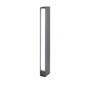 Ai Lati Slat LED Pole Bollard Floor Lamp For Outdoor