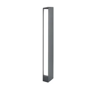 Ai Lati Slat LED Pole Bollard Floor Lamp For Outdoor