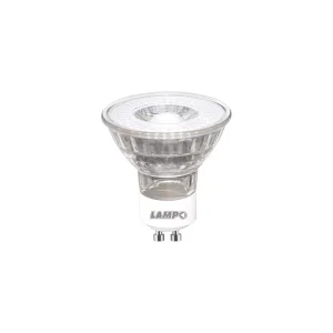 Lampo Lampadina DIK LED GU10 5W in Vetro 38° fascio medio