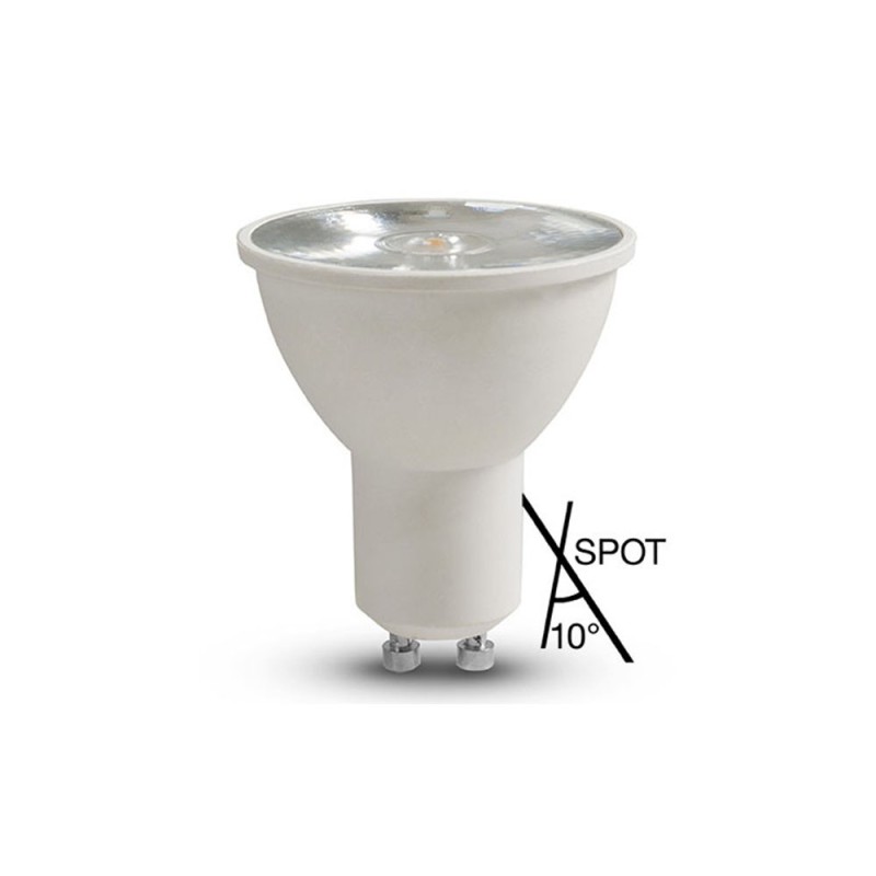 Duralamp XSPOT Lampadina LED GU10 7,5W 2700K 500lm 10° fascio Duralamp XSPOT Lampadina LED GU10 7,5W 2700K 500lm 10° fascio