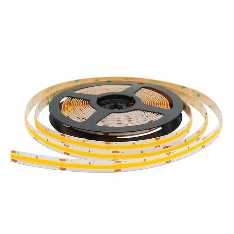 Striscia COB LED DF10-24V-8mm 10led/m 24V 10W/m 900lm IP20 5 Striscia COB LED DF10-24V-8mm 10led/m 24V 10W/m 900lm IP20 5