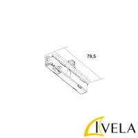 Ivela 7800 adattatore binario nero solo meccanico in plastica Ivela 7800 adattatore binario nero solo meccanico in plastica