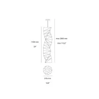 Artemide Tatsuno-Otoshigo Lampada da Sospensione LED