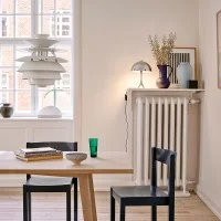 Louis Poulsen Panthella Mini LED Table Lamp By Verner Panton Louis Poulsen Panthella Mini LED Table Lamp By Verner Panton