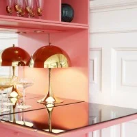 Louis Poulsen Panthella Mini LED Table Lamp By Verner Panton