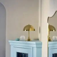Louis Poulsen Panthella Mini LED Table Lamp By Verner Panton