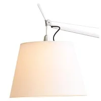 Artemide Tolomeo Paralume Outdoor Floor LED Lamp in White