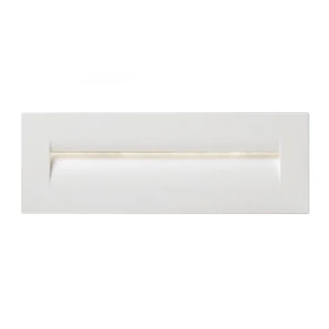 PAN Fast LED 8.5W 55° 3000K 270lm Incasso Segnapasso IP65 Bianco