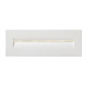 PAN Fast LED 8.5W 55° 3000K 270lm Incasso Segnapasso IP65 Bianco