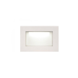 PAN Fast LED 3W 150° 3000K 50lm Recessed Marker IP65 White