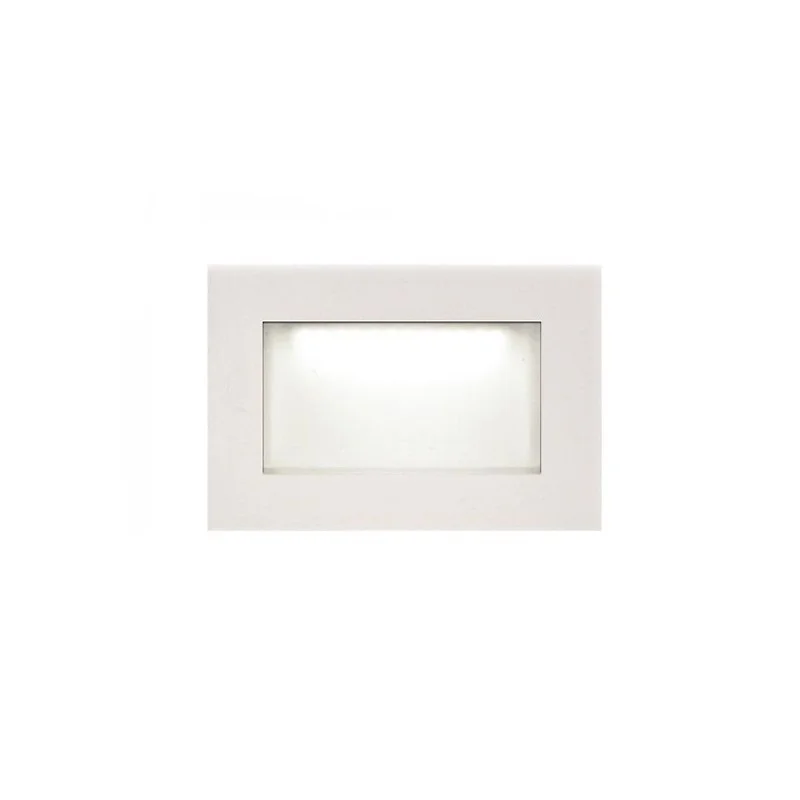PAN Fast LED 3W 150° 3000K 50lm Recessed Marker IP65 White PAN Fast LED 3W 150° 3000K 50lm Recessed Marker IP65 White