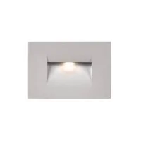 PAN Fast LED 3W 45° 3000K 90lm Incasso Segnapasso Grigio IP65