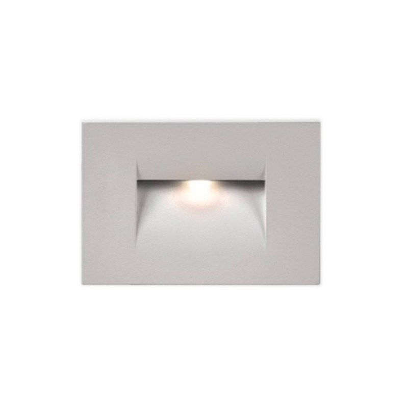 PAN Fast LED 3W 45° 3000K 90lm Incasso Segnapasso Grigio IP65 PAN Fast LED 3W 45° 3000K 90lm Incasso Segnapasso Grigio IP65