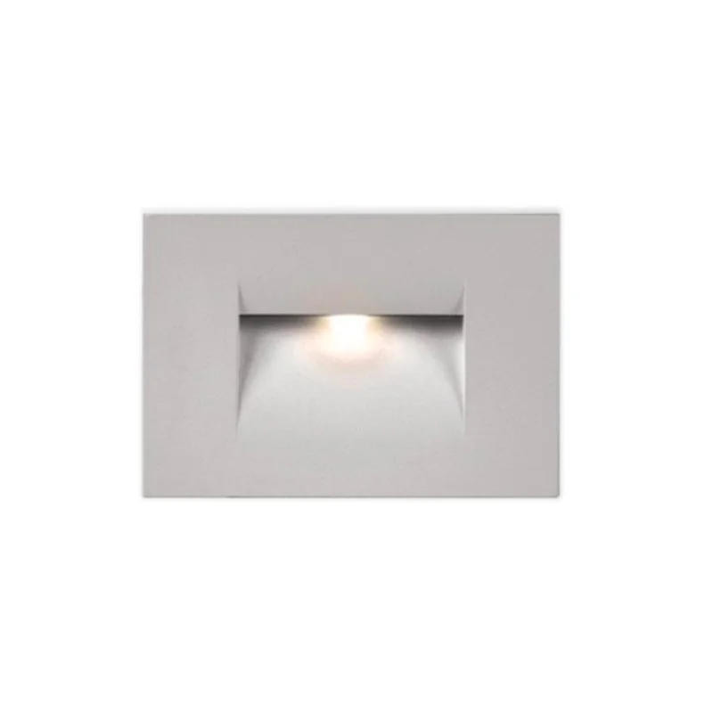 PAN Fast LED 3W 45° 3000K 90lm Incasso Segnapasso Grigio IP65 PAN Fast LED 3W 45° 3000K 90lm Incasso Segnapasso Grigio IP65
