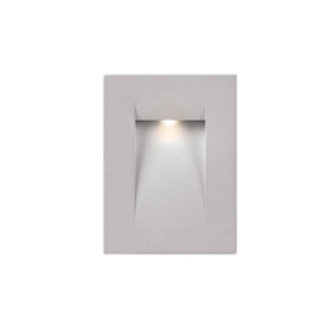 PAN Fast LED 3W 55° 3000K 60lm Recessed Marker Grey IP65