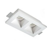 PAN INC1503 Priamo Faretto Incasso in Gesso Verniciabile