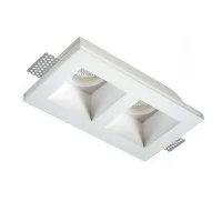 PAN INC1503 Priamo Faretto Incasso in Gesso Verniciabile