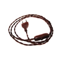 Cavo Cablaggio Intrecciato Treccia 200 cm 250V Spina 2A con