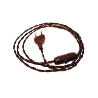 Cavo Cablaggio Intrecciato Treccia 200 cm 250V Spina 2A con