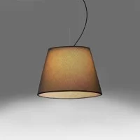 Artemide Tolomeo Paralume Outdoor Suspension LED Lamp in Dove