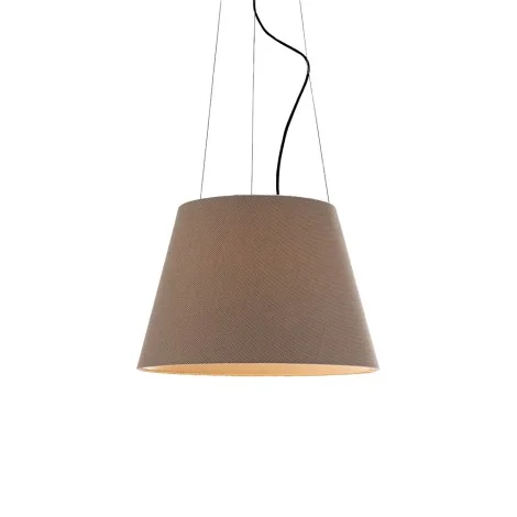 Artemide Tolomeo Paralume Outdoor Suspension LED Lamp in Dove