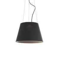 Artemide Tolomeo Paralume Outdoor Suspension LED Lamp in Black