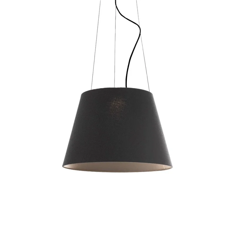 Artemide Tolomeo Paralume Outdoor Suspension LED Lamp in Black Artemide Tolomeo Paralume Outdoor Suspension LED Lamp in Black