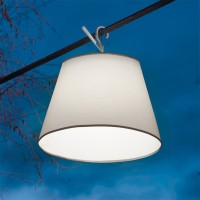 Artemide Tolomeo Paralume Outdoor Gancio Lampada LED da Esterno