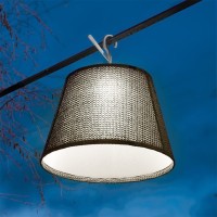 Artemide Tolomeo Paralume Outdoor Gancio Lampada LED da Esterno