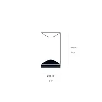 Lumina EVA Glass LED Dimmable Table Lamp By Foster+Partner