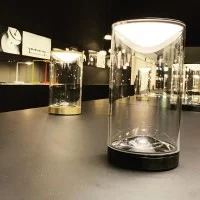 Lumina EVE Glass LED Dimmable Table Lamp By Foster+Partner