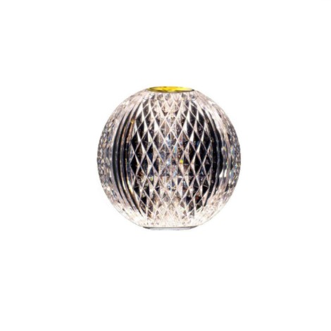 Illuminati Lighting Diamante Lumetto a 1 Luce Lampada da Tavolo