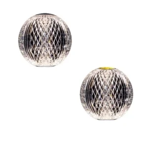 Illuminati Lighting Diamante Lumetto a 1 Luce Lampada da Tavolo