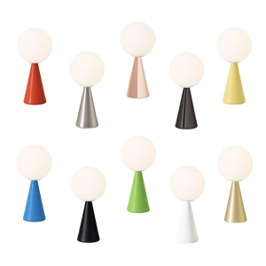Fontana Arte Bilia Mini Lampada da Tavolo A Luce Diffusa By Gio
