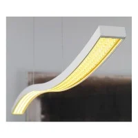 Fontana Arte Serpentine LED 23W Lampada Bianca a Sospensione A