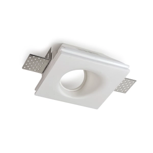 Lampo Faretto Inclinato Tondo GU10 Da Incasso a Soffitto In