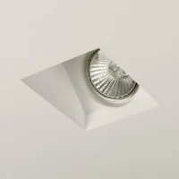 Lampo Ceiling Square Recessed Wall Washer GU10 Downlight In