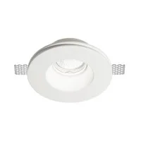 Molveno Oblo' LED Ceiling plaster Recessed Spotlight White