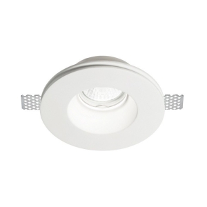 Molveno Oblo' LED Ceiling plaster Recessed Spotlight White